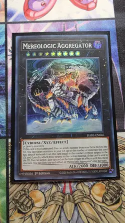 Mereologic Aggregator DABL-EN046 Darkwing Blast SR Mint 1st Edition Yugioh - Image 1