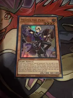 Yu-Gi-Oh! Medius the Pure DUAD-EN008 Duelist's Advance 1st Edition - Image 1