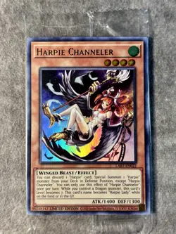Yu-Gi-OH Harpie Channeler LART-EN022 Sealed - Image 1