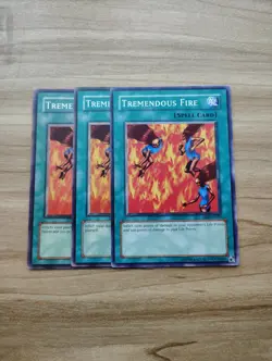 Yu-Gi-Oh! - Tremendous Fire - 3X - Full Playset - Image 1