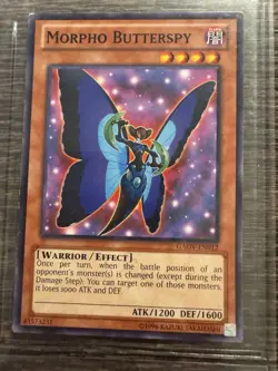 Yu-Gi-Oh! Morpho Butterspy Common GAOV-EN012 1st Edition - Image 1