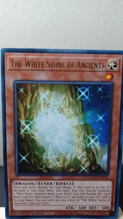 The White Stone of Ancients 1st Edition [NM] - Yu-Gi-Oh! MAGO [Gold Rare] - Image 1