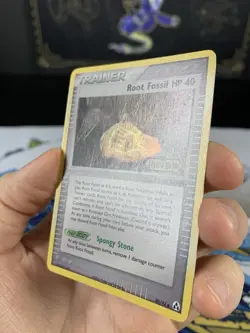 Pokemon Card Ex Legend Maker Root Fossil HP 40 80/92 2006 Reverse Stamped Holo - Image 3