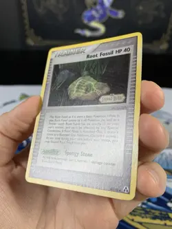 Pokemon Card Ex Legend Maker Root Fossil HP 40 80/92 2006 Reverse Stamped Holo - Image 4