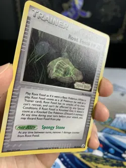 Pokemon Card Ex Legend Maker Root Fossil HP 40 80/92 2006 Reverse Stamped Holo - Image 5