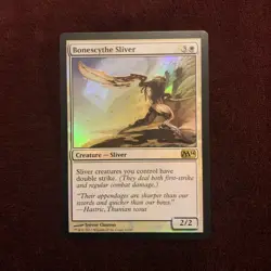Bonsescythe Sliver Foil M14 Magic The Gathering NM MTG Single Card X1 - Image 1