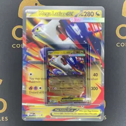 Mega Latias EX : MEP 011 & Big Card- Exclusive Black Star Promo / Latias - Image 1