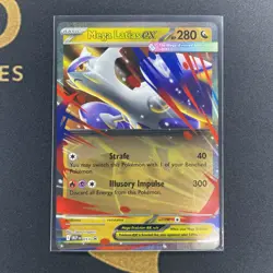 Mega Latias EX : MEP 011 & Big Card- Exclusive Black Star Promo / Latias - Image 4