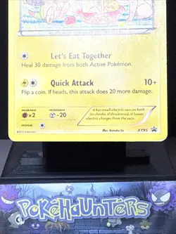 Pokemon Card Pikachu XY95 XY Generations Holo Black Star Promo Played - Image 3