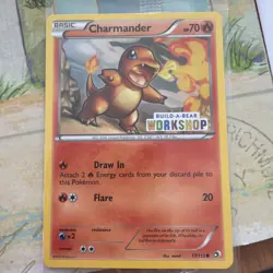 Charmander 17/113 Build-A-Bear Workshop Promo Sealed Pokemon Card - Image 1