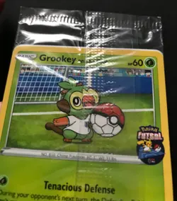 Grookey On The Ball 003/005 Futsal Pokemon Card PROMO UK Exclusive NEW SEALED - Image 3