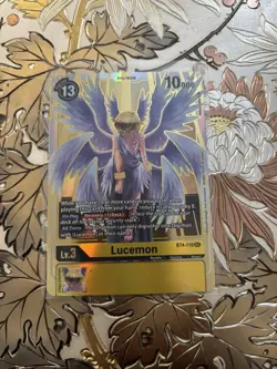 Digimon Card Game Lucemon BT4-115 SEC Foil - Image 1