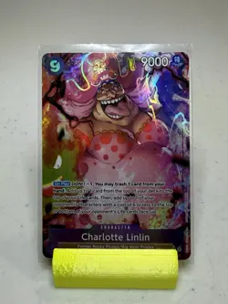 Charlotte Linlin SR Alt Art OP08-069 Two Legends One Piece Card Game NM - Image 1