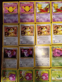 71 card pokemon lot team rocket MP/HP condition - Image 2