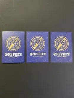 Monkey D Luffy BANDAI Card Games Fest All 3 Promo One Piece Cards - Image 2