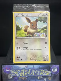 Pokemon Card Eevee 63/98 Build a Bear Workshop Promo SEALED - Image 1