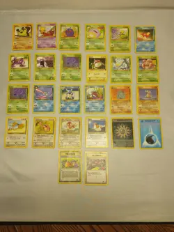 Vintage Lot Of 58 Pokemon Cards 1999 - Image 1