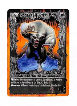 Shogeka Hunter Moon Foil Ultra Rare Rage Trading Card Game TCG NM - Image 1