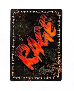 Shogeka Hunter Moon Foil Ultra Rare Rage Trading Card Game TCG NM - Image 2