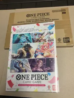One Piece TCG Premium Card Collection Games Fest 23-24 English Factory Sealed - Image 1