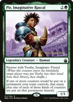 Pir, Imaginative Rascal -Foil Light Play MTG - Image 1