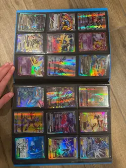 VAULTX Binder + ~95 FAKE POKEMON GX/EX FULL ART CARDS - READ - Image 4
