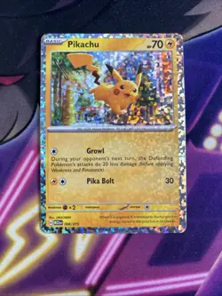 Pikachu - 006/015 - Confetti Holo Rare McDonald's 2023 Promo Pokemon Card - VLP - Image 1