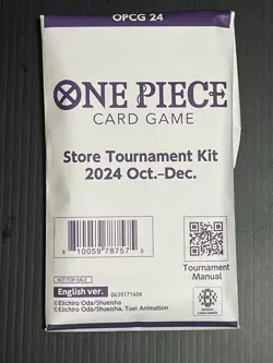 ONE PIECE CARD GAME STORE TOURNAMENT KIT 2024 OCT - DEC SEALED ENGLISH BANDAI - Image 1