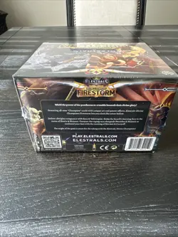 Elestrals Divine Champions Firestorm Booster Box New Sealed W/ Promo Card - Image 3