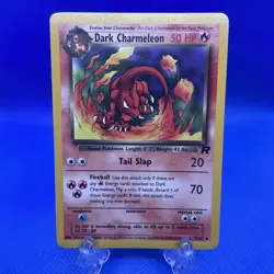 Pokemon TCG Dark Charmeleon Card 32/82 Team Rocket NM Condition 2000 WOTC - Image 1