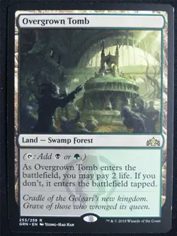 Overgrown Tomb - GRN - Mtg Card #5ME - Image 1
