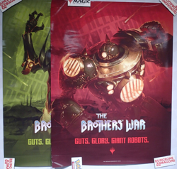 Magic the Gathering Brother's War Promo Posters 24"x18" - Image 1