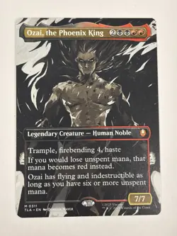 MTG Ozai, the Phoenix King Borderless Avatar: The Last Airbender Regular 311 - Image 1