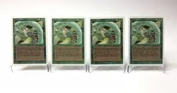 (4) Magic: The Gathering Craw Wurm MTG Vintage 1994 Revised Edition MP - Image 1