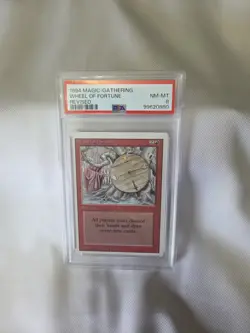 MTG Wheel Of Fortune Revised PSA 8 Magic the Gathering graded - Image 1