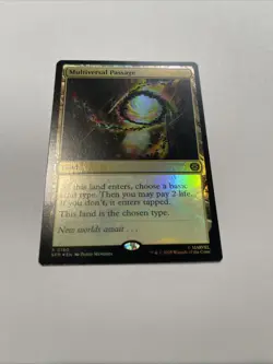 Multiversal Passage Marvel's Spider-Man FOIL NM MTG IN HAND SHIPS TODAY - Image 1