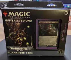 Wizards of the Coast Magic The Gathering Warhammer 40K Commander Deck NEW SEALED 195166173474 - Image 2