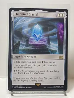 The Wind Crystal (Non-foil) Final Fantasy 0043 Rare MTG - Image 1