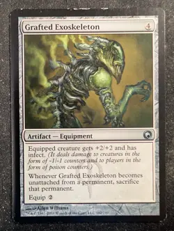 Grafted Exoskeleton - Scars of Mirrodin (MTG) - Image 1