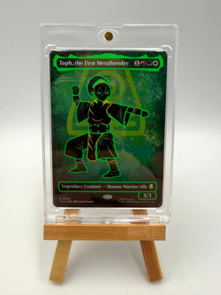 Toph, the First Metalbender (Borderless) (Neon Ink Foil) (Mint) Avatar x MTG - Image 1