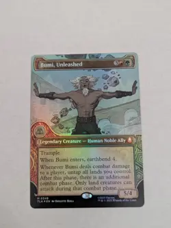 Bumi, Unleashed (Showcase) Avatar: The Last Airbender Foil - Image 1