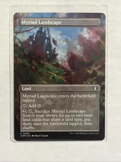 Myriad Landscape (Borderless) Commander Masters Regular - Image 1