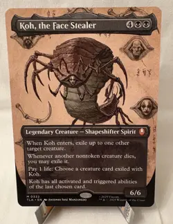 Koh, the Face Stealer (Mythic - Borderless) MTG Avatar: The Last Airbender! - Image 1