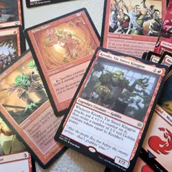 Whole COMMANDER Magic Deck MTG - Krenko Tin Street Kingpin GOBLINS Tribal Budget - Image 1