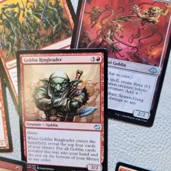 Whole COMMANDER Magic Deck MTG - Krenko Tin Street Kingpin GOBLINS Tribal Budget - Image 5