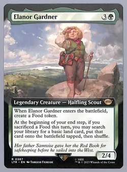 Elanor Gardner - Extended Art - 387 - LOTR: Tales of MIddle-earth (LTR) MTG - Image 1