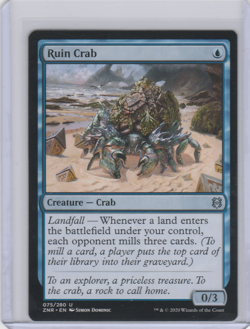 Ruin Crab Zendikar Rising Regular - Image 1