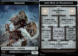 Magic the Gathering -MTG- Skeleton /Lost Mine of Phandelver Foil - Image 1