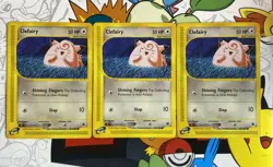 Clefairy 101/165 Expedition Base Set Regular Pokemon TCG Vintage Lot 3x - Image 1