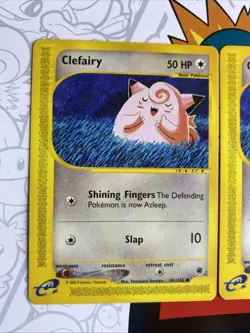 Clefairy 101/165 Expedition Base Set Regular Pokemon TCG Vintage Lot 3x - Image 3